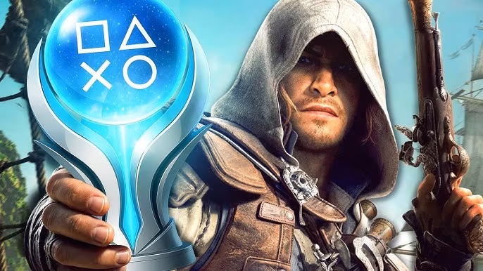Edward Kenway sailing the Jackdaw in Black Flag resynced