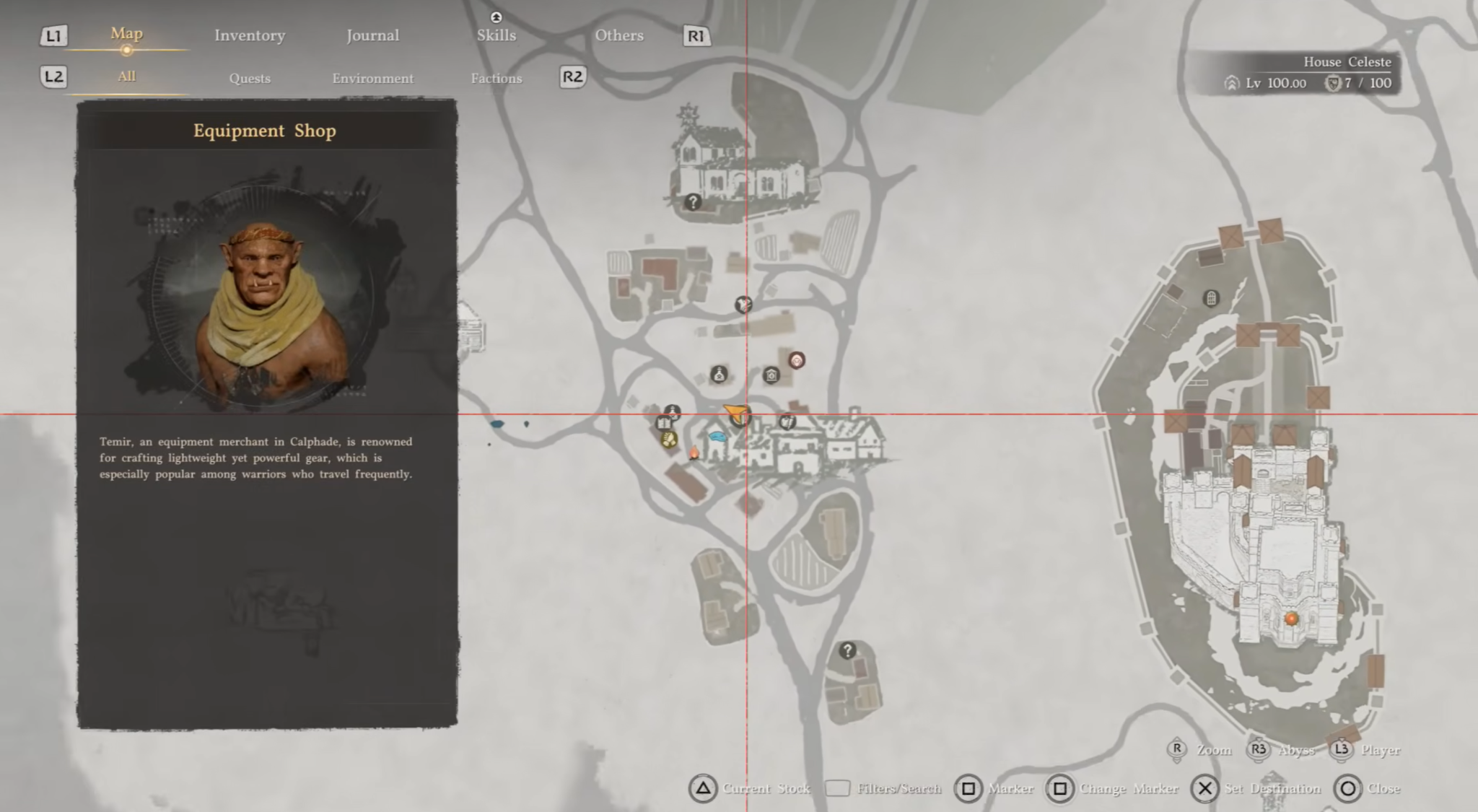 Calphade equipment store map location