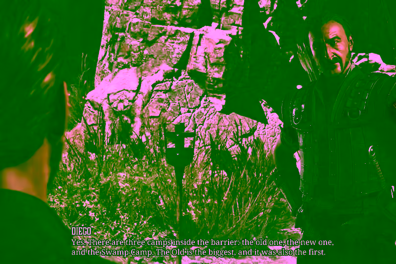 Diego explaining the three camps in Gothic Remake