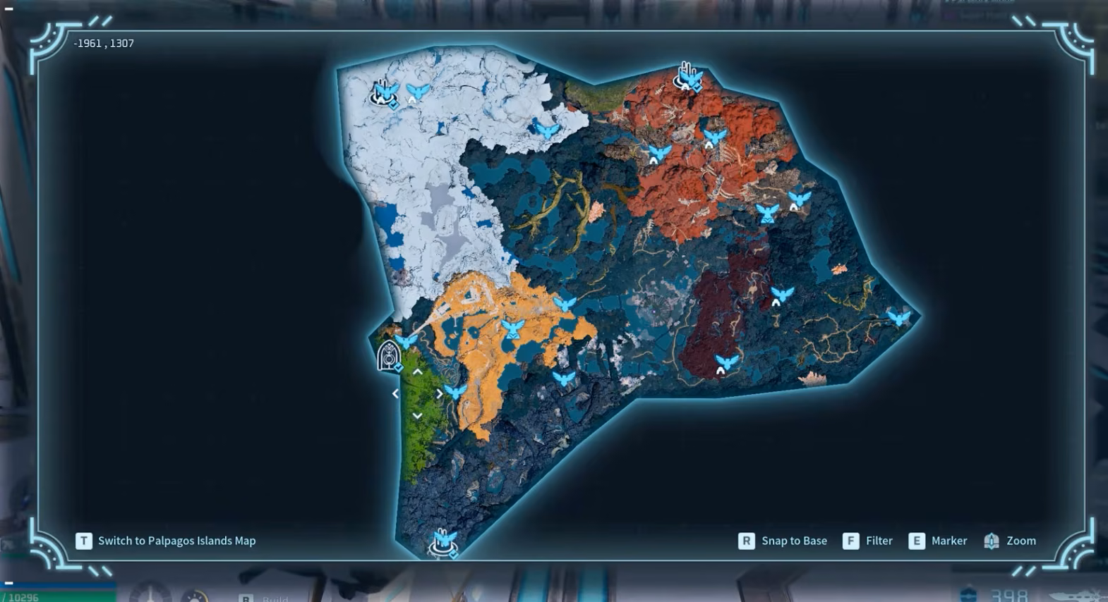 World Tree map in Palworld 1.0